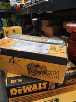 DEWALT Coil Nails Box