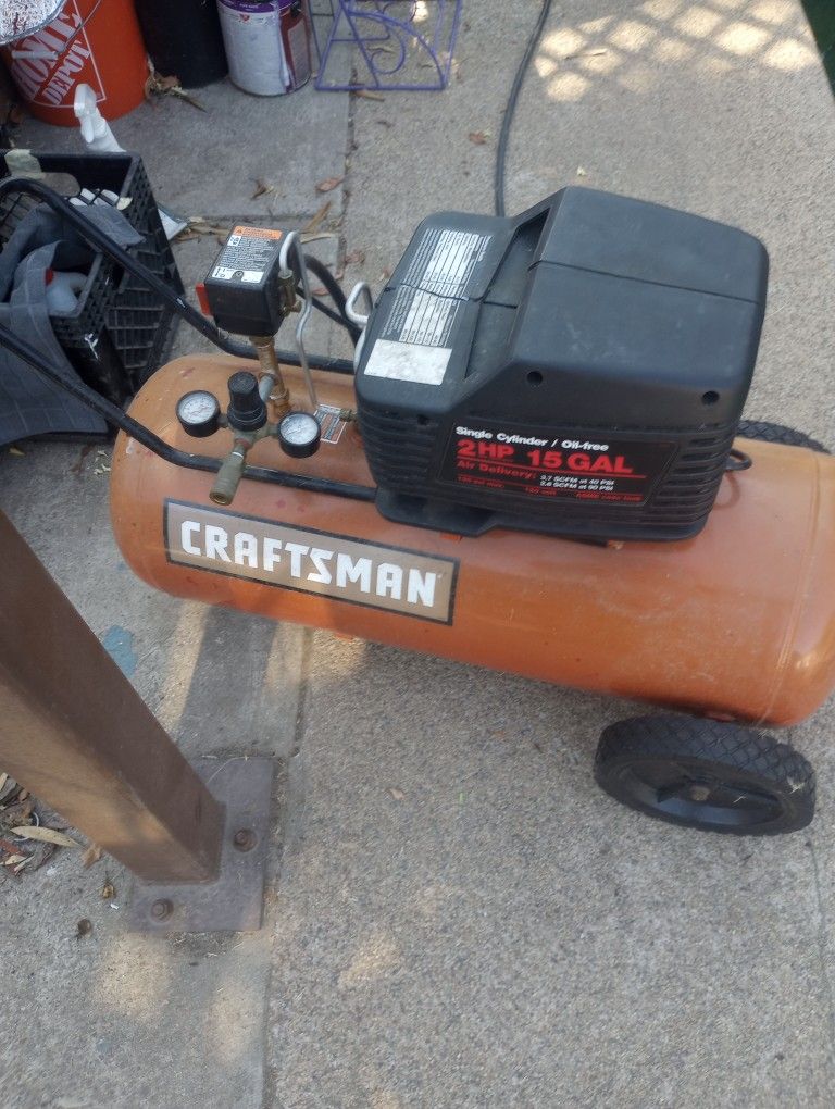 Air Compressor Craftsman15 Gallon