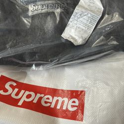 Supreme Mason Margiela MM6 Box Logo Hoodie Black 