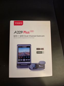 VIOFO A229 Plus Dashcam QHD Dual Channel