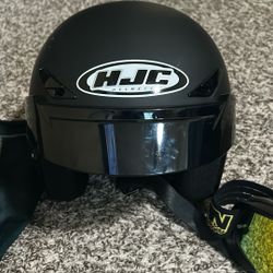 Helmet and Sport Eye  Wear Riding Gear
