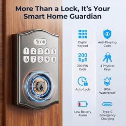 Cerradura Electrónica con Teclado – Fácil Instalación