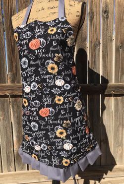 Thanksgiving Apron Reversible