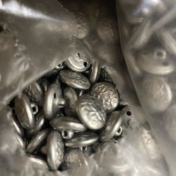 Over 1000 Pcs Per Box Button Metal and Plastic