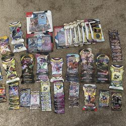 Sealed Pokémon Packs,Sleeves,Blisters