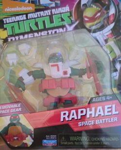 TMNT Raphael Space Battler Action Figure