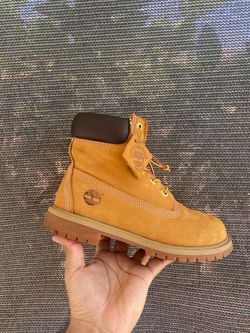 Timberland Premium 6-Inch Waterproof Boots in Wheat Nubuck