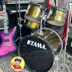 🔥 Tama Drum Set w/New Cymbals 