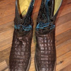 Men’s Caiman cowboy Boots Size 11
