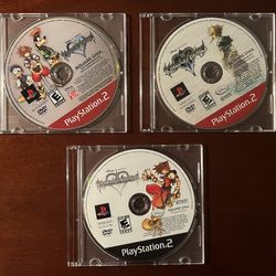 Kingdom Hearts games (PS2)