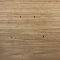 Bamboo wood table top