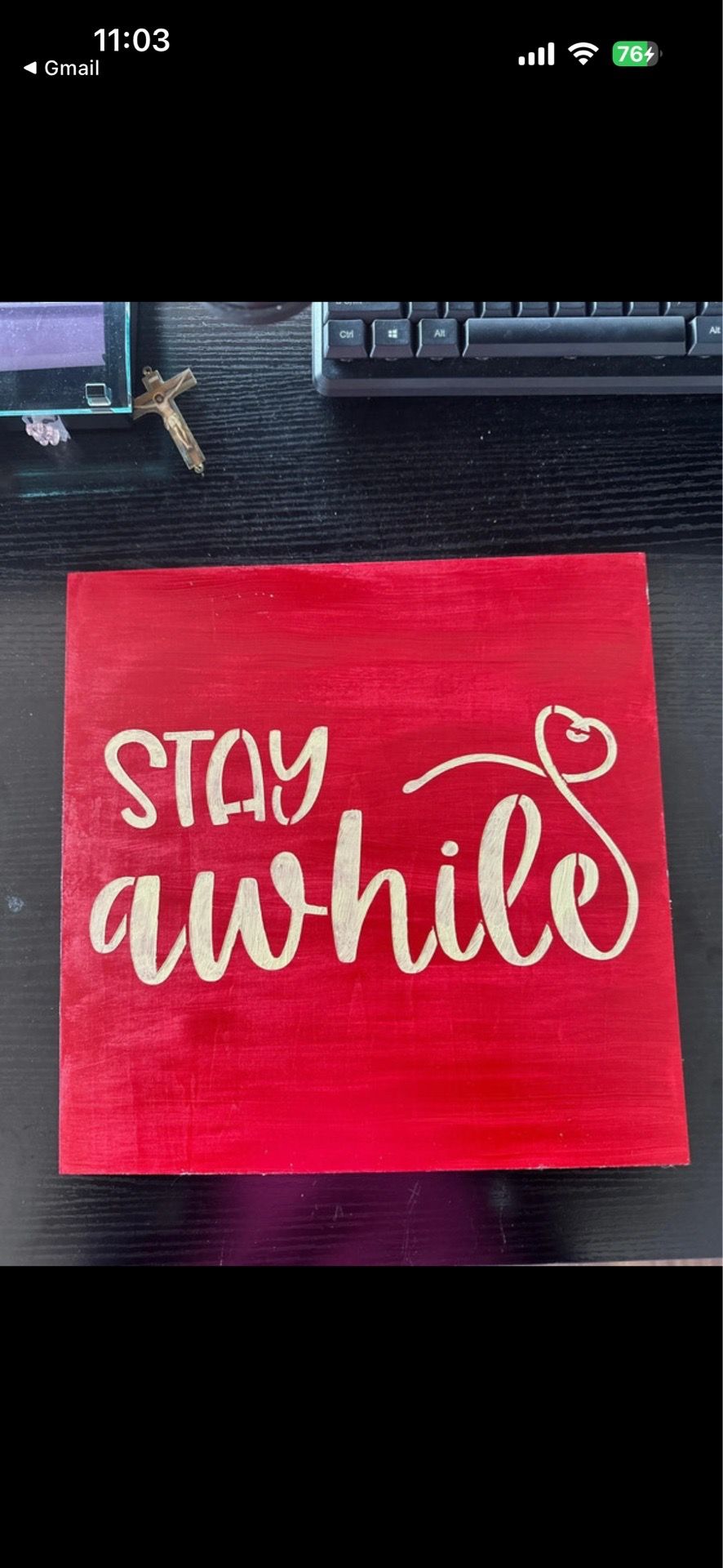 Hand painted signs