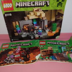 Lego Booklets, Minecraft,(3)