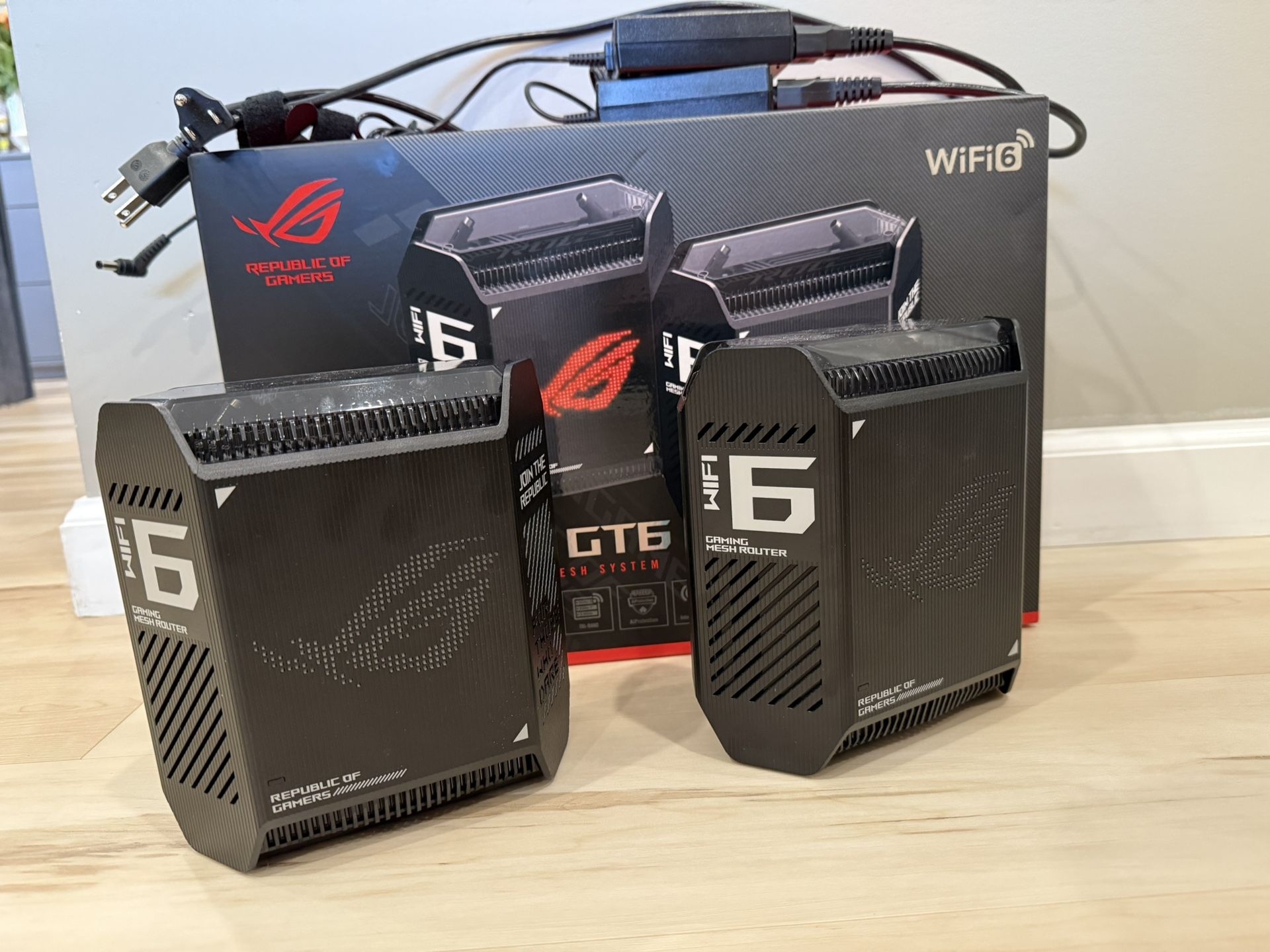 Asus ROG Rapture GT6 mesh wifi 2-pack