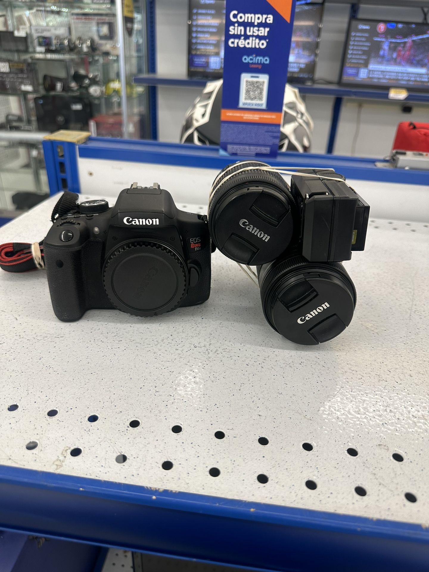 Canon DSLR REBEL W/ Two Lenses