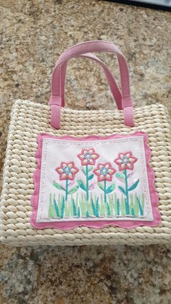 vintage flower purse