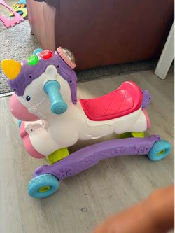 Ride on unicorn