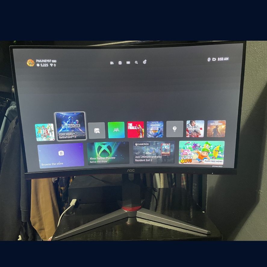 Xbox S 1tb With Monitor 
