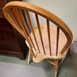 Unfinished antique chair - $35