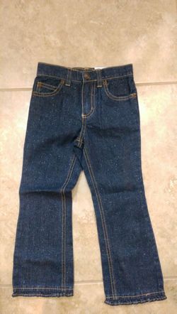 4T glitter jeans