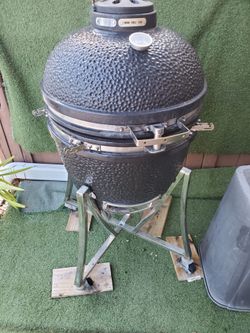Ceramic vision grill Charcoal Grill smoker with Stand