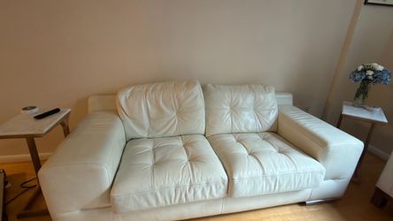 Leather couch
