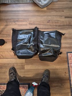 Side bags for rad bikes