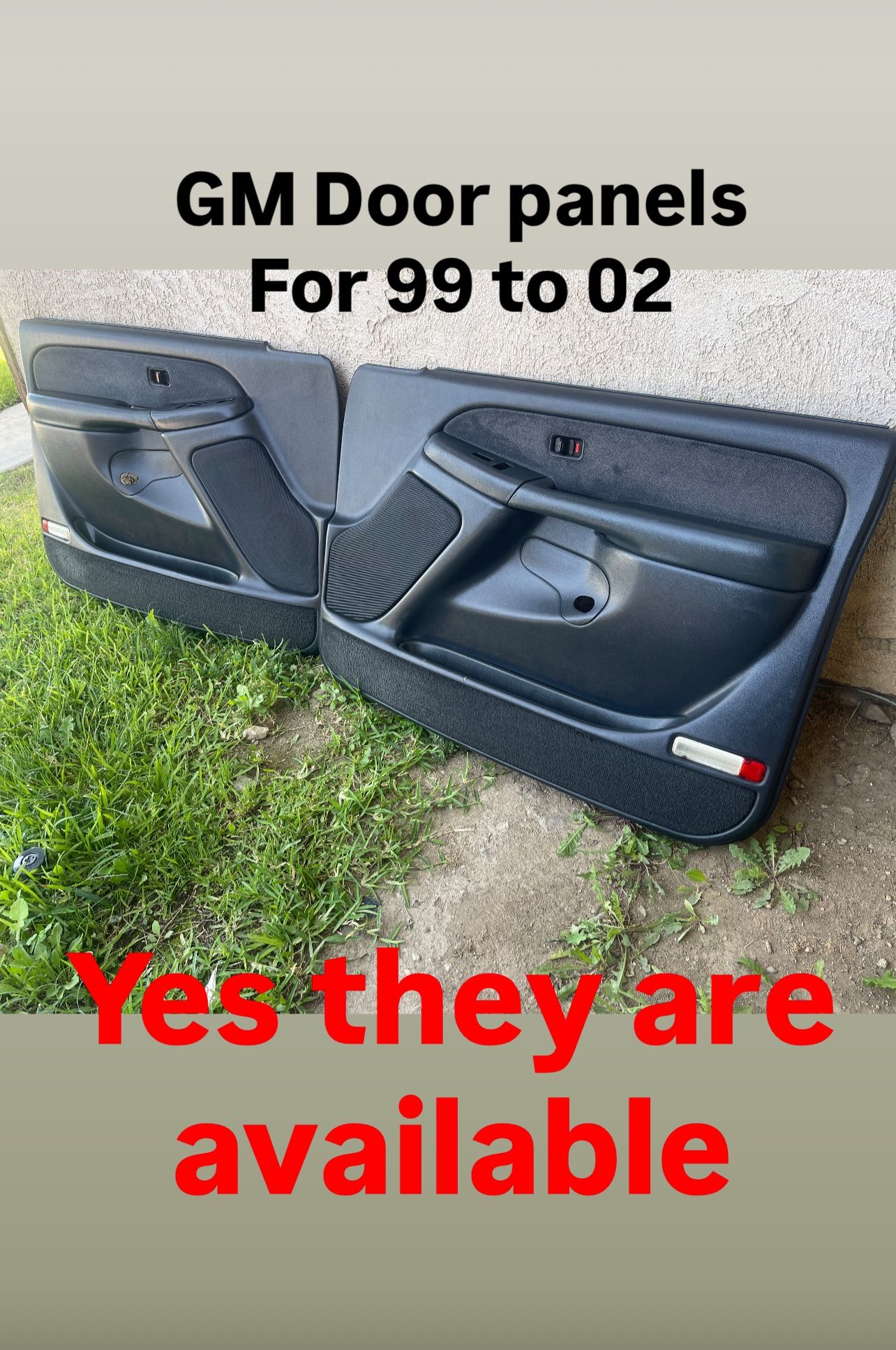 GM Door Panels