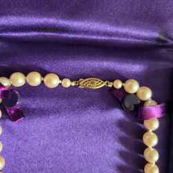 Beautiful Genuine Pearl Necklace 