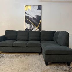 Blue 4-Seater Sectional Sofa