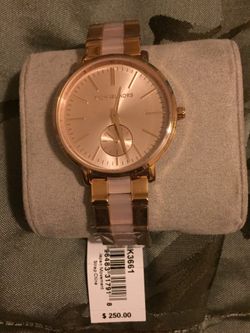 Michael Kors rose gold watch