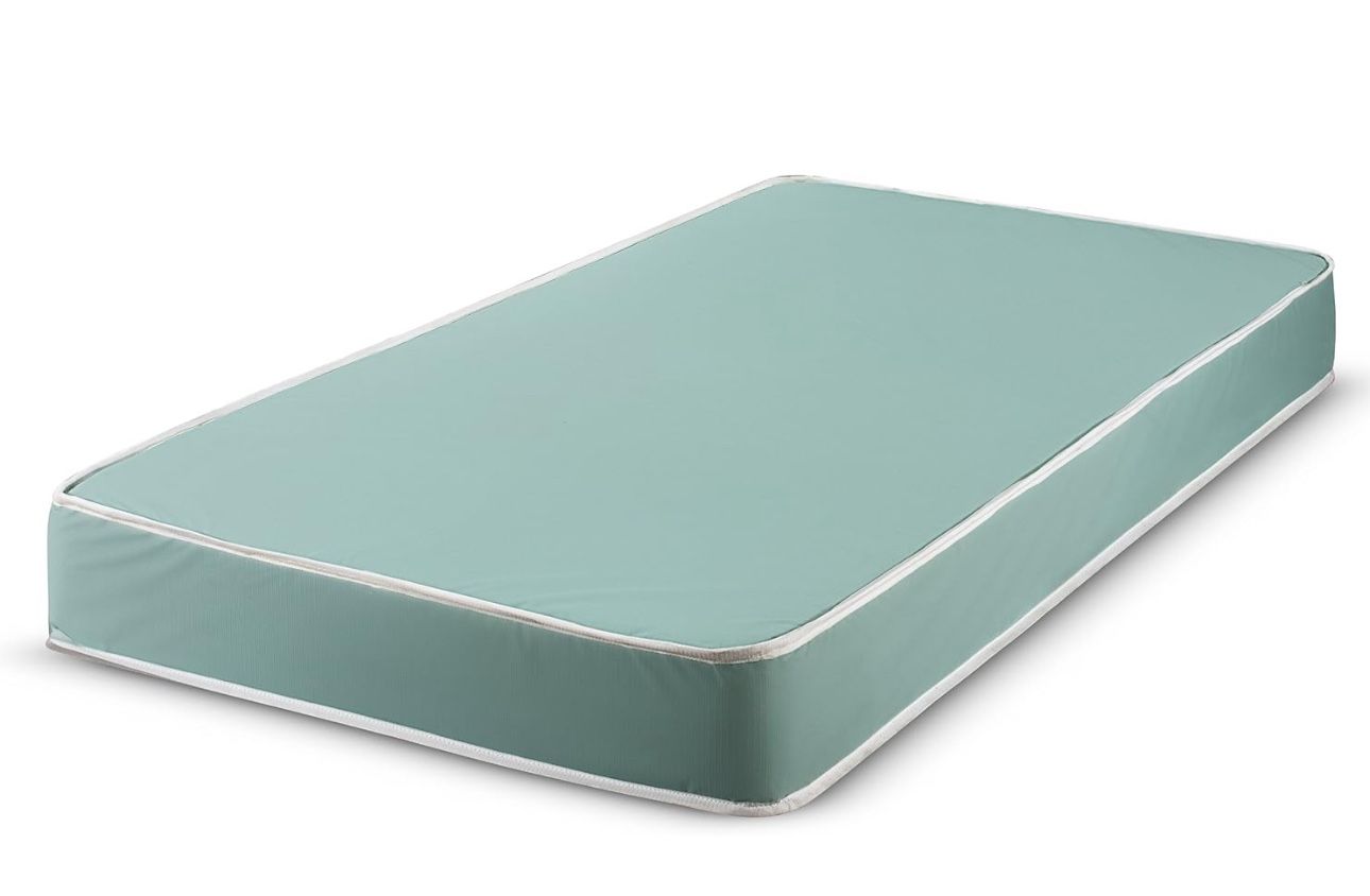 6-Inch Foam Mattress with Water Resistant Vinyl Cover, Twin Size