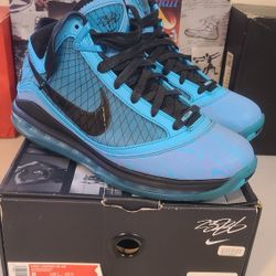 Authenticity Guarantee
NIKE LEBRON VII 7 QS "ALL STAR" CHLORINE BLUE CU5646-400 MEN'S 8