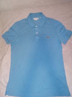 Lacoste blue polo shirt