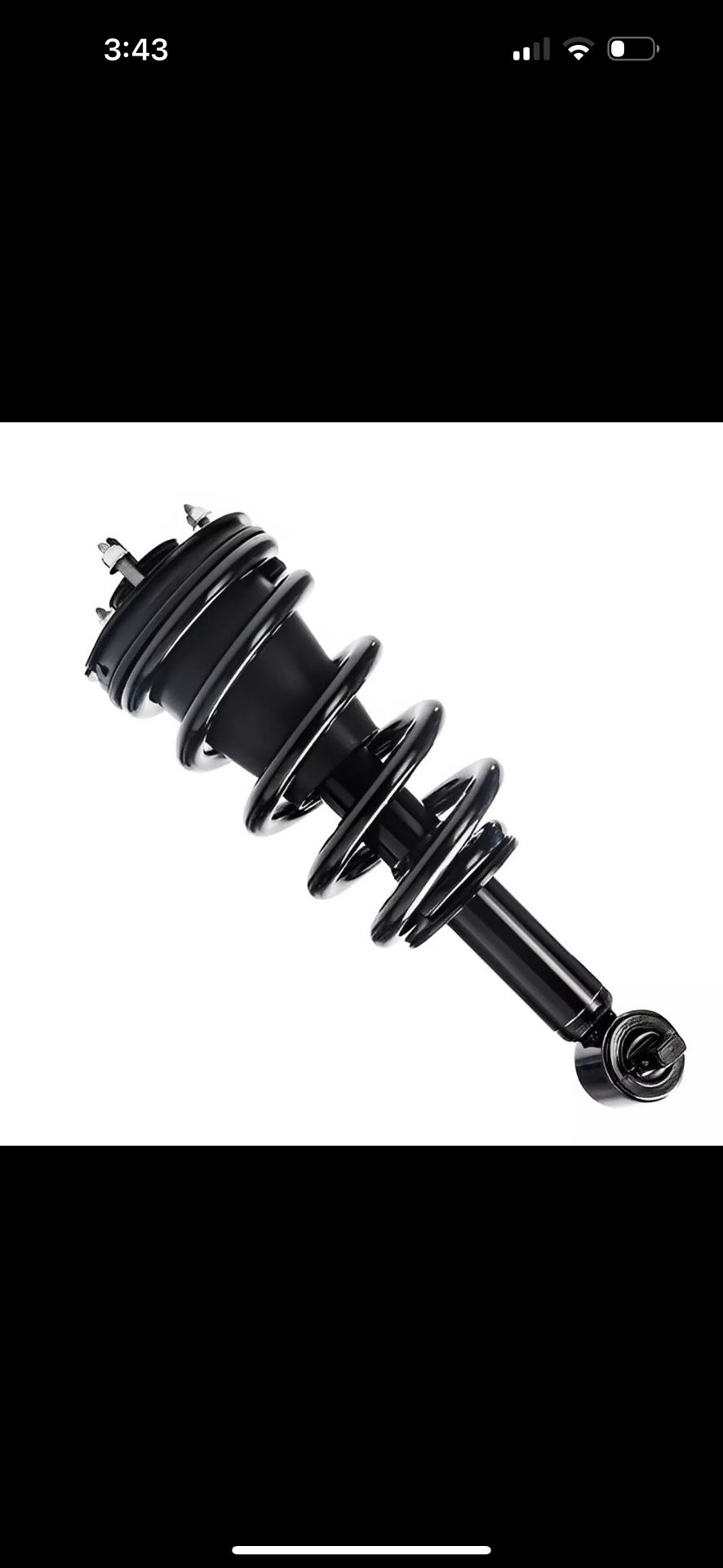 Front Strut w/Coil Spring Assembly for 2014-2018 Chevy GMC Silverado Sierra 1500