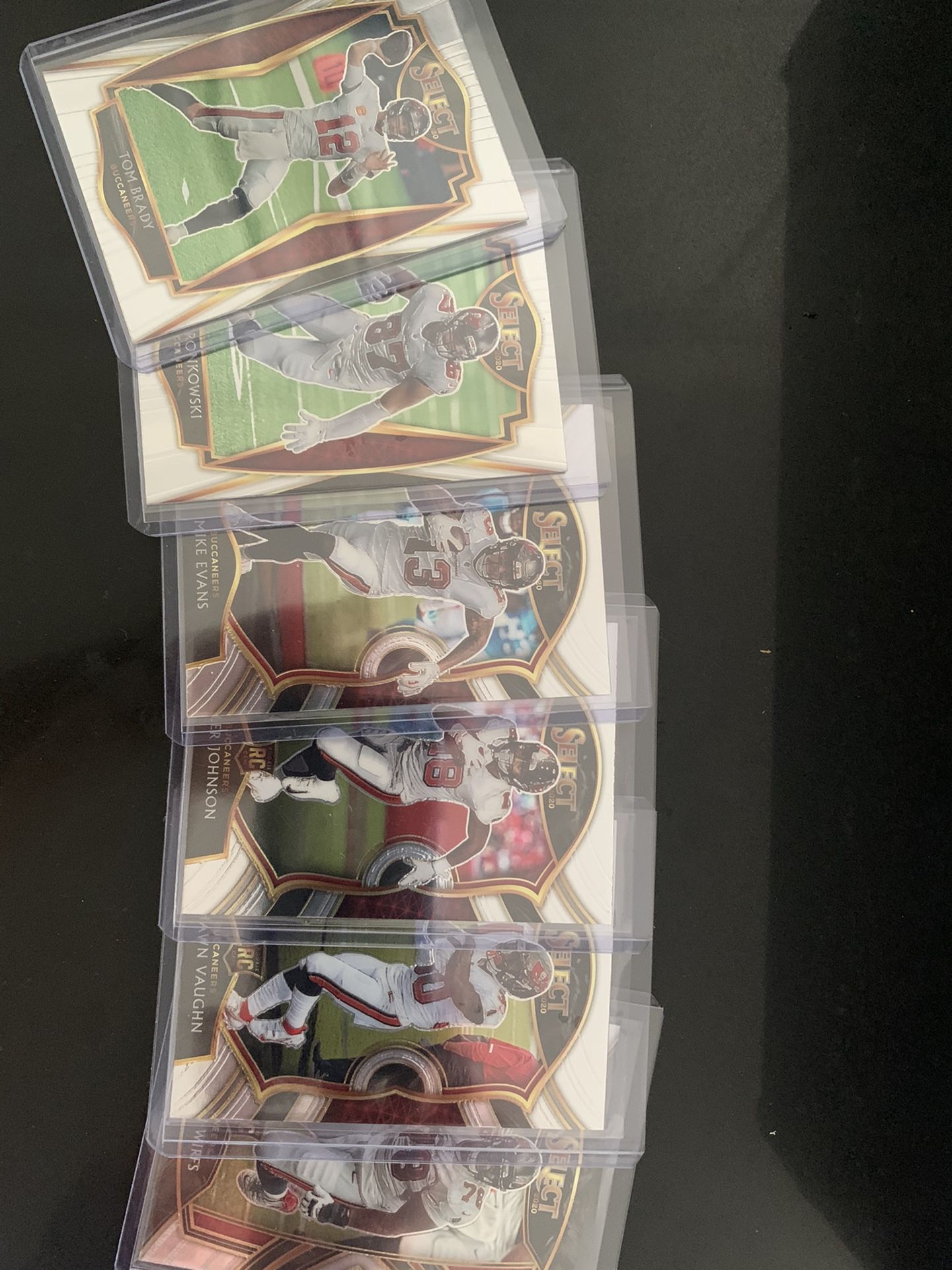 Lot of Super Bowl Champions Tom Brady & Bucs 2020 NFL Select Cards