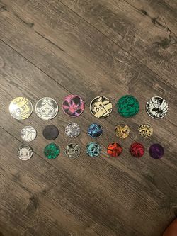 Pokémon TCG Coin Lot of 19