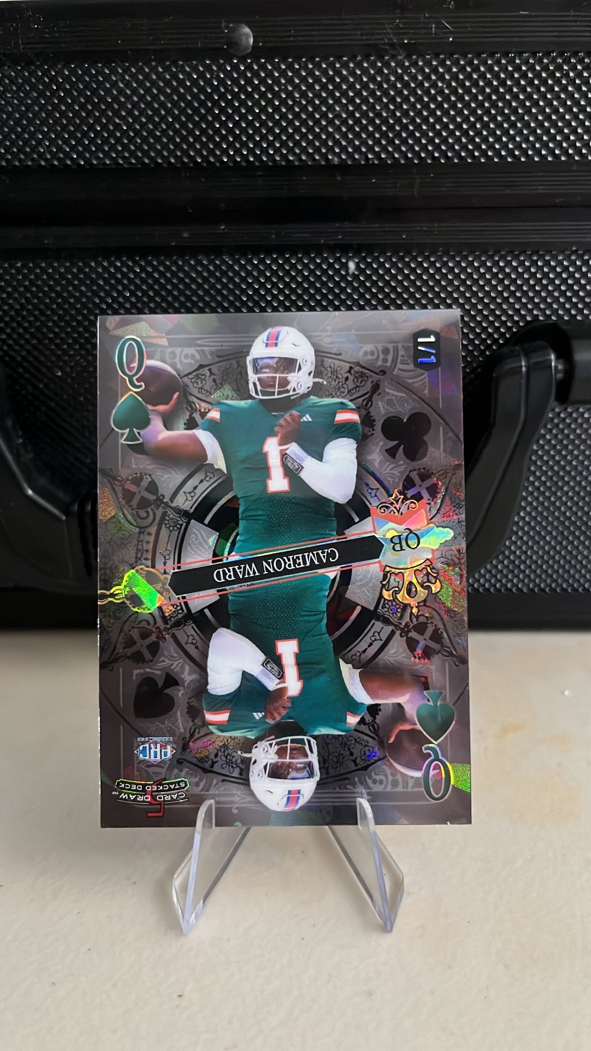 Cameron Cam Ward 1/1 Mirror Tennessee Titans