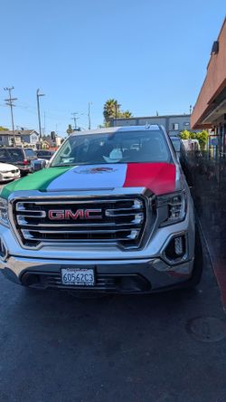 Mexican flag hood cover cobres para El cofre bandera Mexicana  mexico