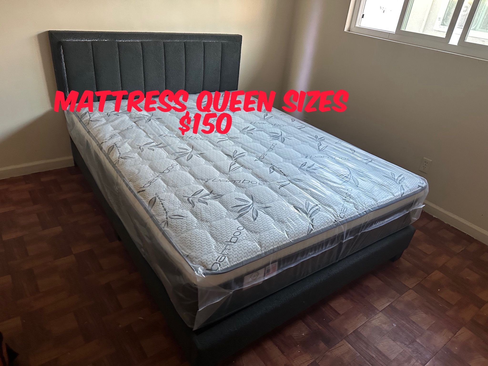 ✨Sleep Comfortably Mattress✨ 🆕Mattress pillow top 🟢Queen $150 🟡Full $130 🟠Twin $120 🔴King $260 🔵Cal king $260 ☑️Delivery available $20🚚