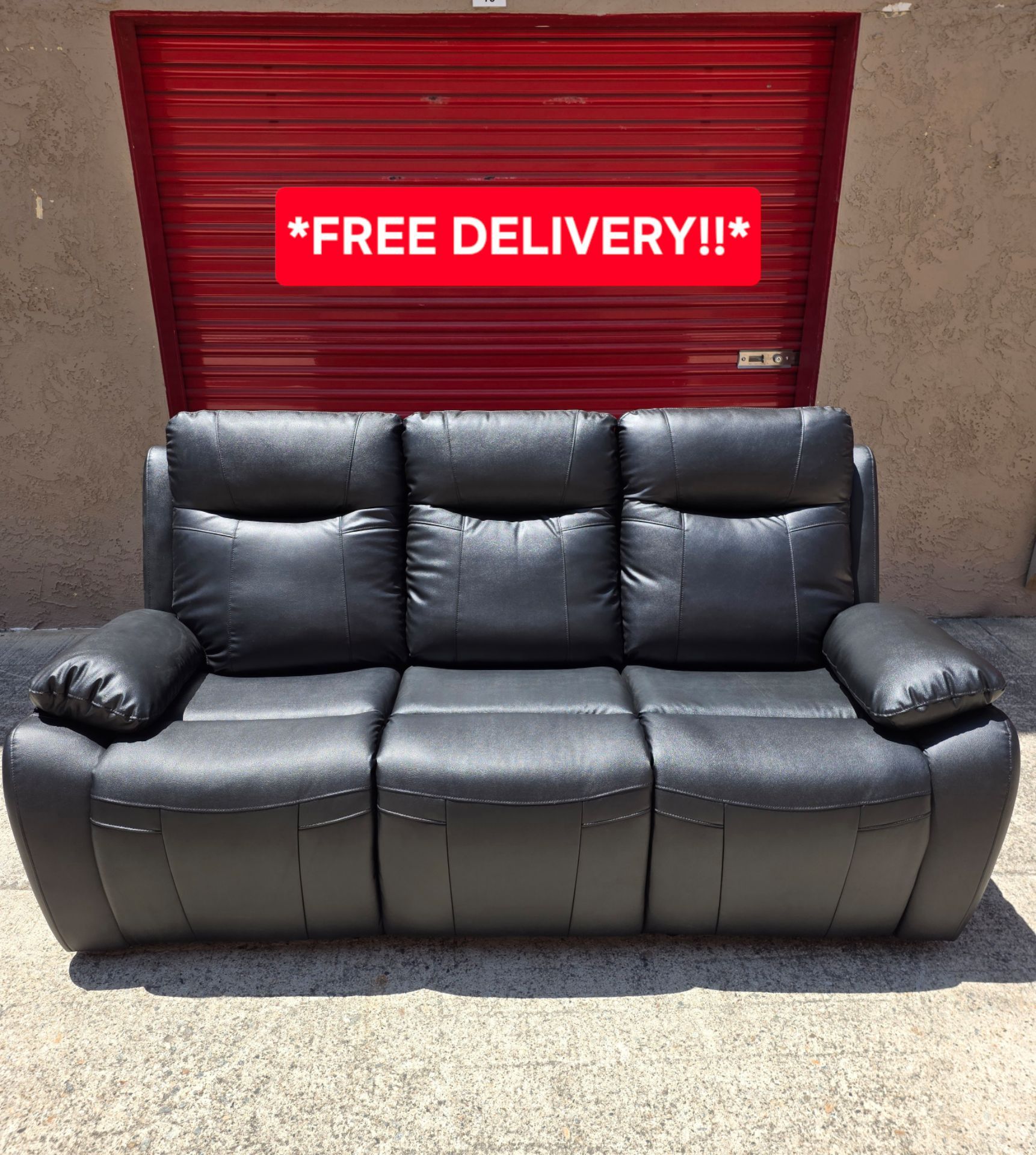 NEW Beautiful Recliner Sofa