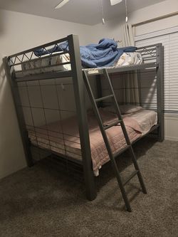 Full Over Full Bunk Bed(Metal frame)