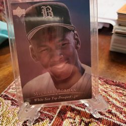 Michael Jordan 1994 Upper Deck Minor Leagues Rookie Baseball Card