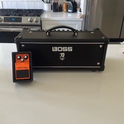 Boss Katana Mk2 Head & Boss DS-1 Pedal