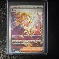 Pokémon Briar Supporter Trainer Card 171/142 Stellar Crown