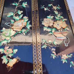 Floral Wall Plaques 