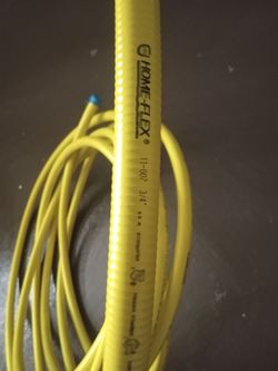 3/4 " home flex gas line