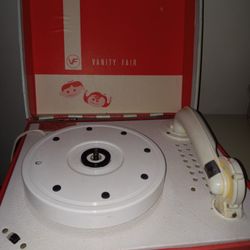 Vintage Vanity Fair Record Player