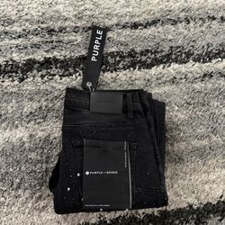 Purple Jeans Rhinestones sizes below!