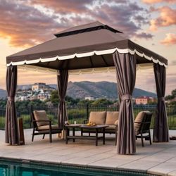 Outdoor Patio Gazebo 10'x13', Heavy Duty Party Tent $ 100